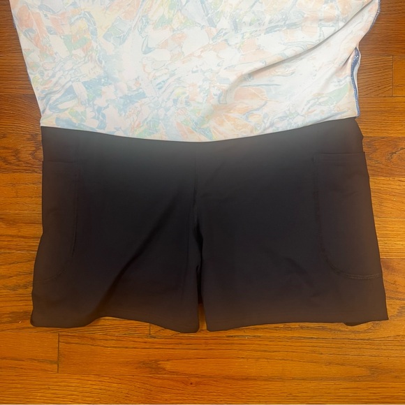 Dona Jo Skort Size 2 Large Blue Multi Athletic Tennis Pickleball - Picture 3 of 9